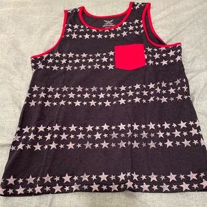Faded Glory Stars & Stripes Tank